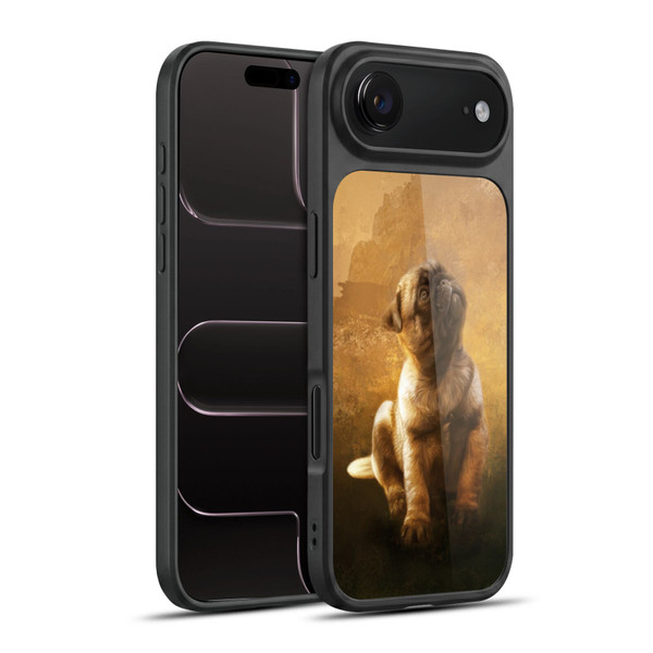 Simone Gatterwe Animals Pug Puppy Gel Armour Case For Apple iPhone 17 Air