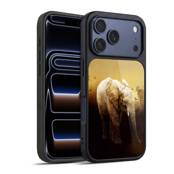 Simone Gatterwe Animals Elephant Calf Gel Armour Case For Apple iPhone 17 Pro