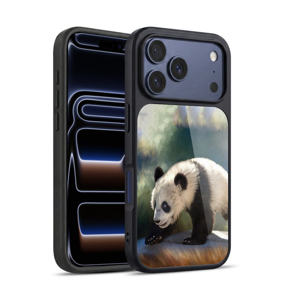 Simone Gatterwe Nature Portraits Panda Bear Gel Armour Case For Apple iPhone 17 Pro