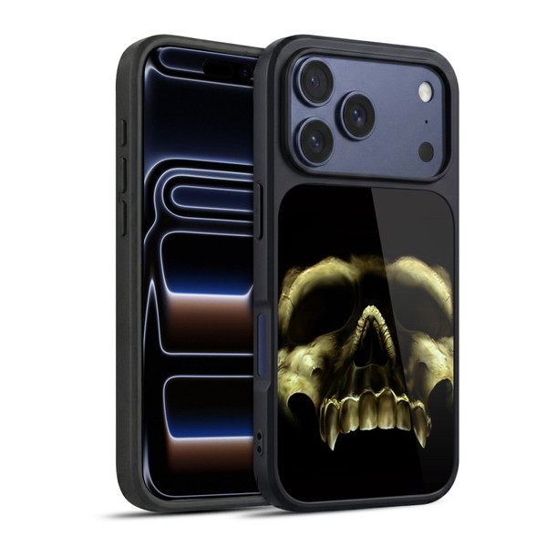 Tom Wood Horror Shadow Skull Gel Armour Case For Apple iPhone 17 Pro