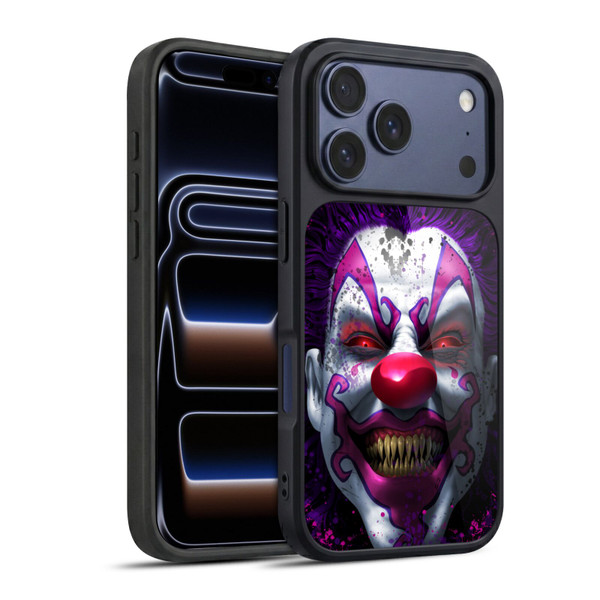 Tom Wood Horror Keep Smiling Clown Gel Armour Case For Apple iPhone 17 Pro