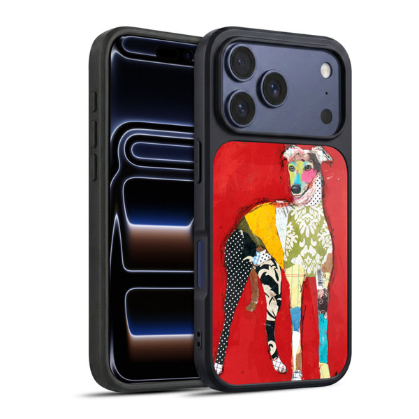 Michel Keck Dogs 2 Greyhound Gel Armour Case For Apple iPhone 17 Pro