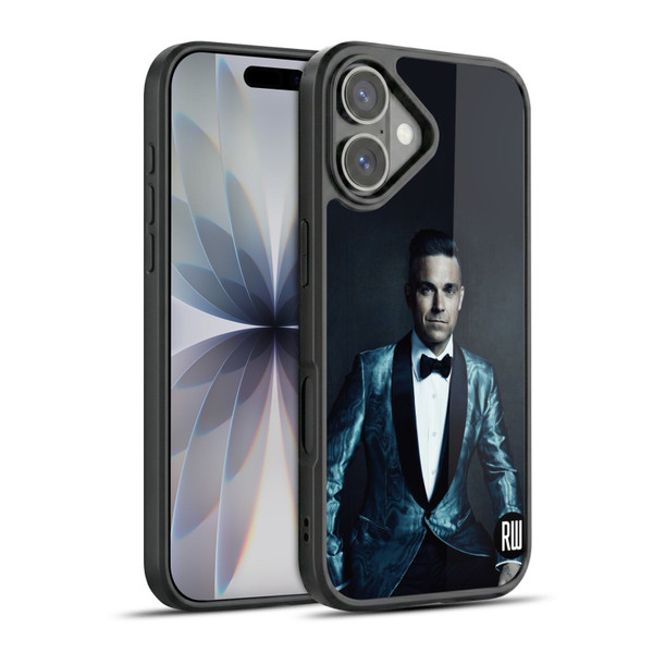 Robbie Williams Calendar Dark Background Gel Armour Case For Apple iPhone 17