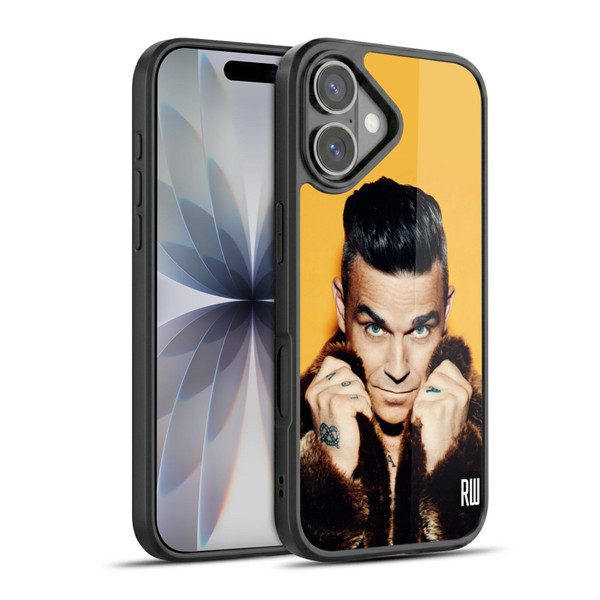 Robbie Williams Calendar Fur Coat Gel Armour Case For Apple iPhone 17