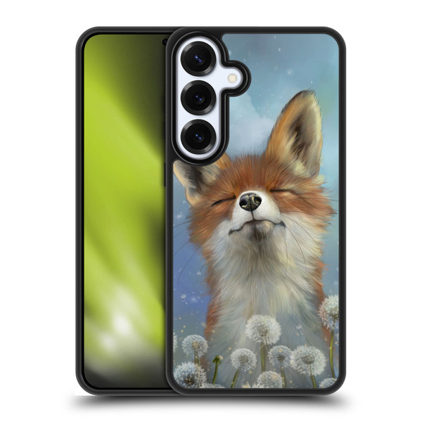 Ash Evans Animals Dandelion Fox Gel Armour Case For Samsung Galaxy S25+