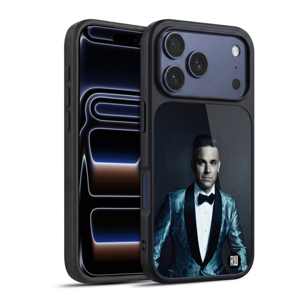 Robbie Williams Calendar Dark Background Gel Armour Case For Apple iPhone 17 Pro
