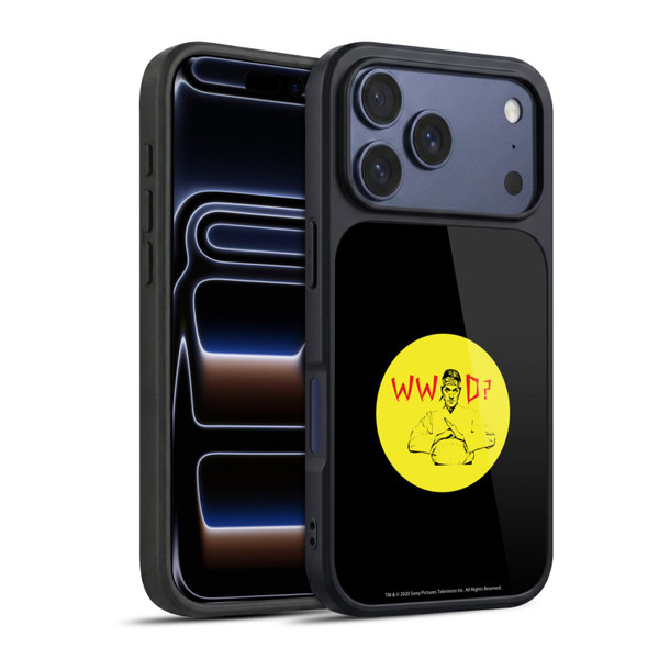 Cobra Kai Composed Art John Lawrence WWD Gel Armour Case For Apple iPhone 17 Pro