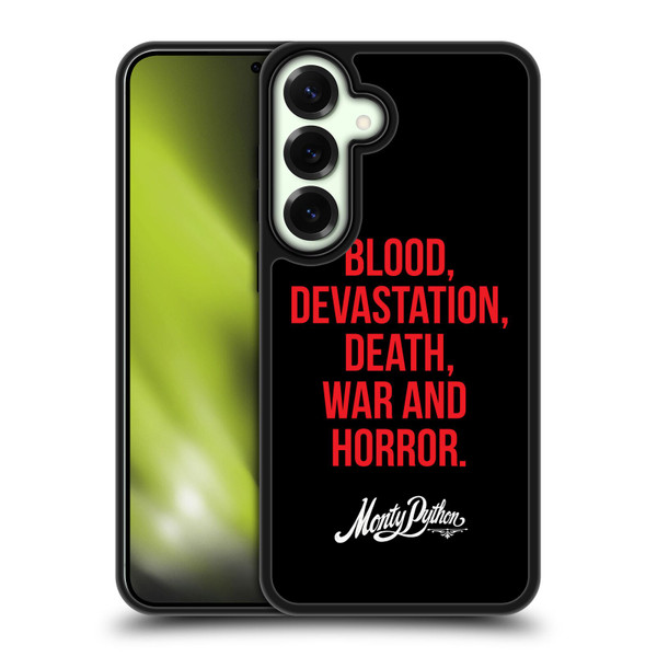 Monty Python Key Art Blood Devastation Death War And Horror Gel Armour Case For Samsung Galaxy S25
