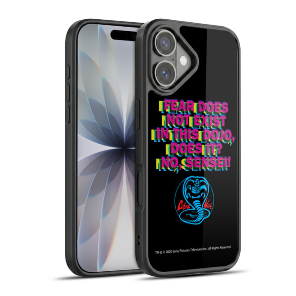 Cobra Kai Graphics 2 Dojo Quote Logo Gel Armour Case For Apple iPhone 17
