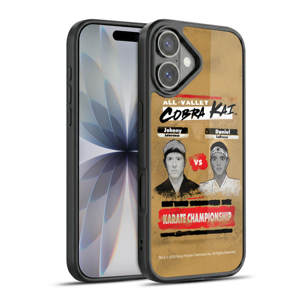 Cobra Kai Graphics 2 Karate Championship Gel Armour Case For Apple iPhone 17
