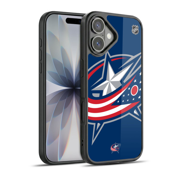 NHL Columbus Blue Jackets Oversized Gel Armour Case For Apple iPhone 17