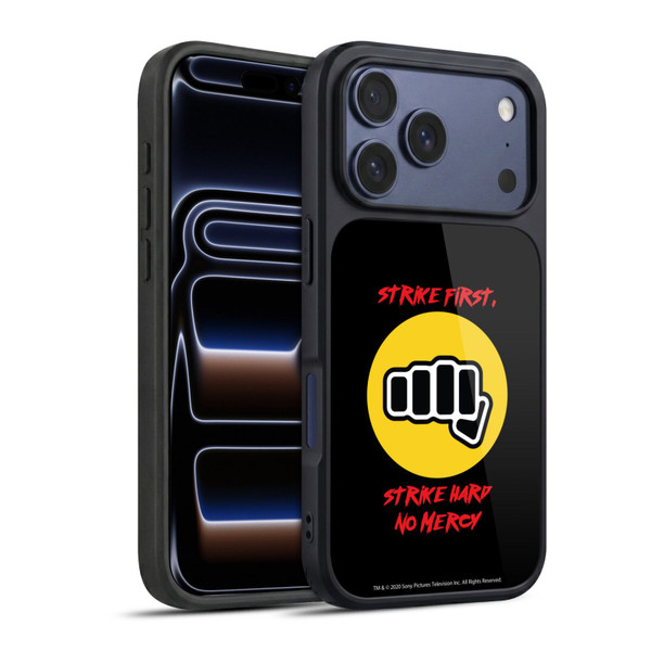 Cobra Kai Graphics 2 No Mercy Logo Gel Armour Case For Apple iPhone 17 Pro
