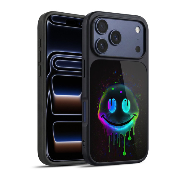 Wumples Cosmic Arts Drip Smiley Gel Armour Case For Apple iPhone 17 Pro