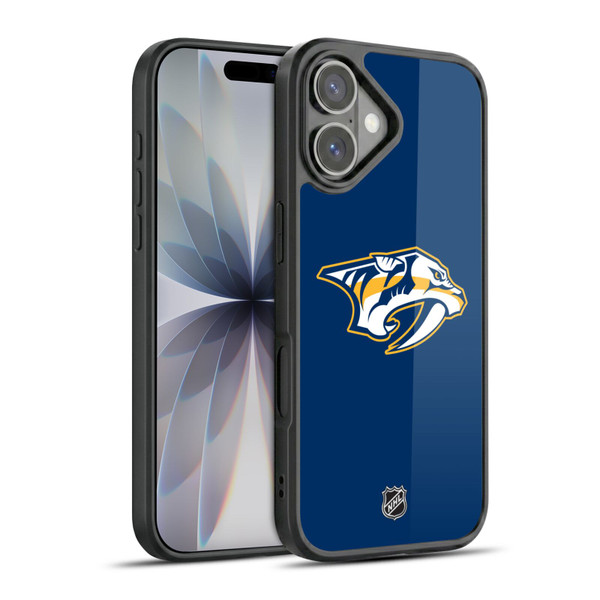 NHL Nashville Predators Plain Gel Armour Case For Apple iPhone 17