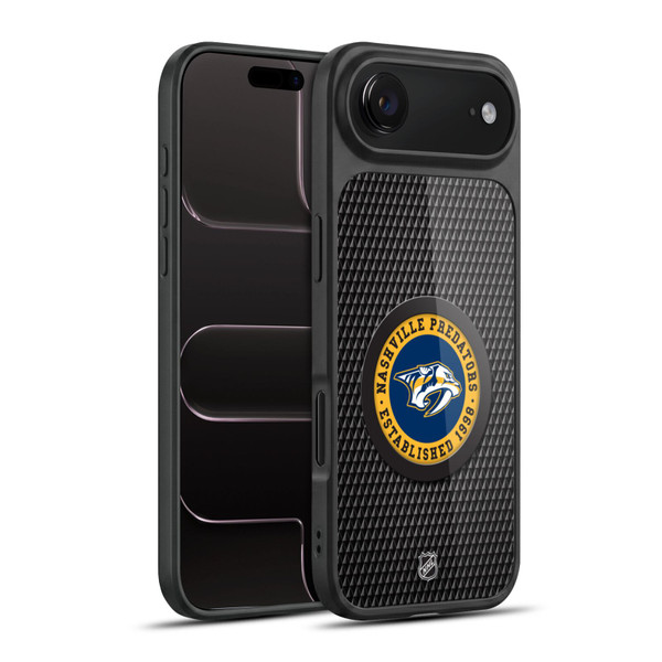 NHL Nashville Predators Puck Texture Gel Armour Case For Apple iPhone 17 Air