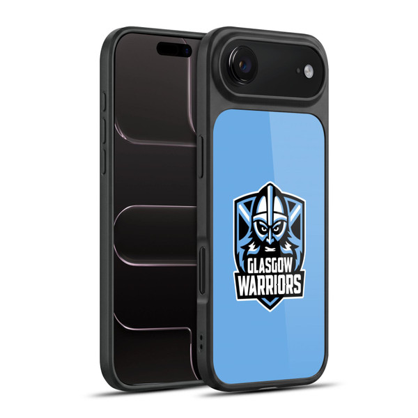 Glasgow Warriors Logo Plain Blue Gel Armour Case For Apple iPhone 17 Air