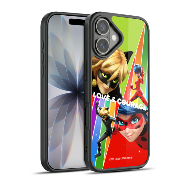 Miraculous Ladybug Graphics Love & Courage Gel Armour Case For Apple iPhone 17