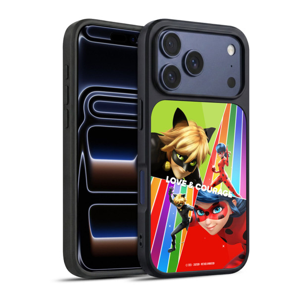 Miraculous Ladybug Graphics Love & Courage Gel Armour Case For Apple iPhone 17 Pro