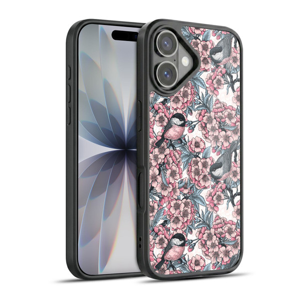 Katerina Kirilova Floral Patterns Red Hibiscus Gel Armour Case For Apple iPhone 17