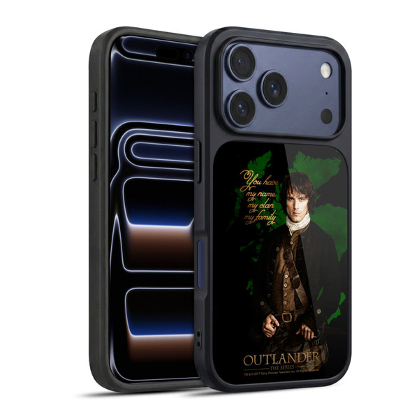 Outlander Portraits Jamie Gel Armour Case For Apple iPhone 17 Pro