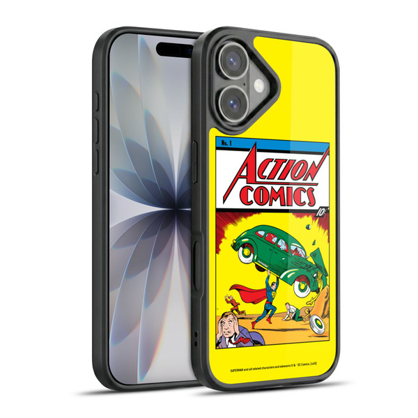 Superman DC Comics Famous Comic Book Covers Action Comics 1 Gel Armour Case For Apple iPhone 17