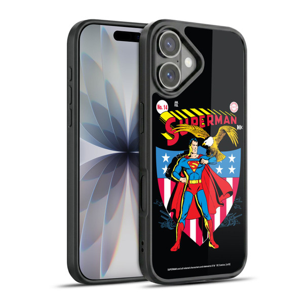 Superman DC Comics Famous Comic Book Covers Number 14 Gel Armour Case For Apple iPhone 17
