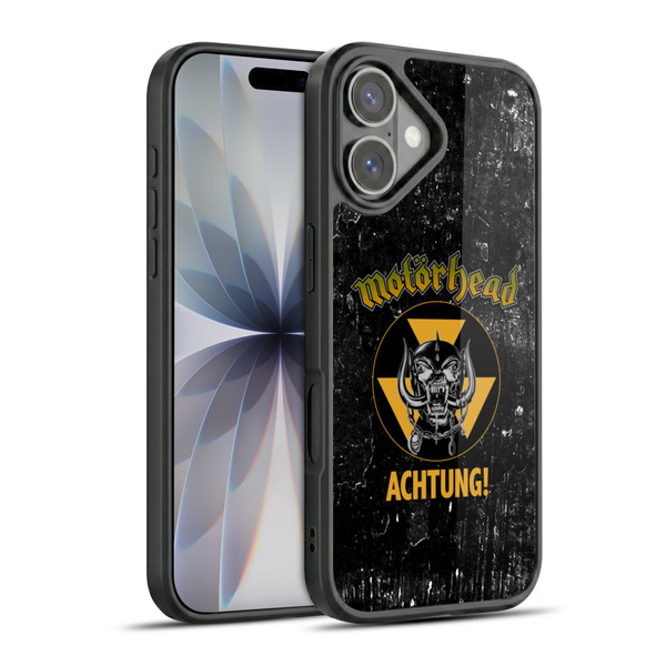 Motorhead Logo Achtung! Gel Armour Case For Apple iPhone 17