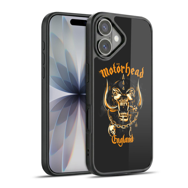 Motorhead Logo Warpig England Gel Armour Case For Apple iPhone 17