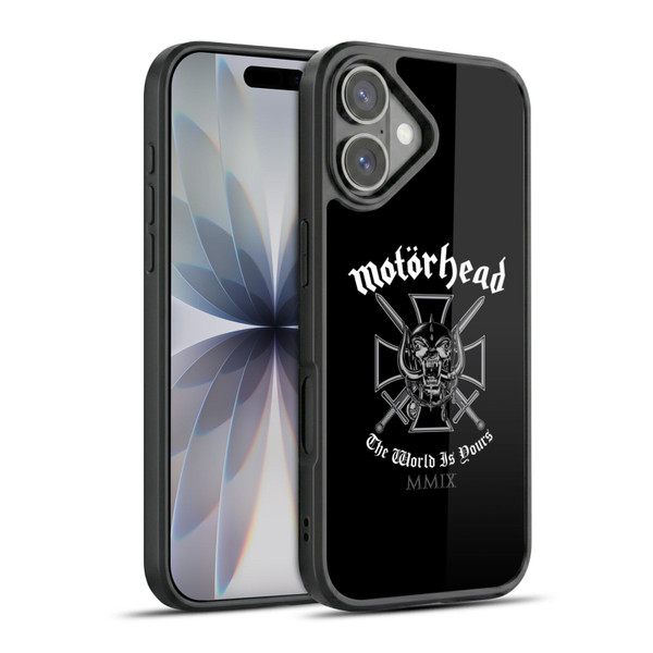 Motorhead Logo The World Is Yours Gel Armour Case For Apple iPhone 17