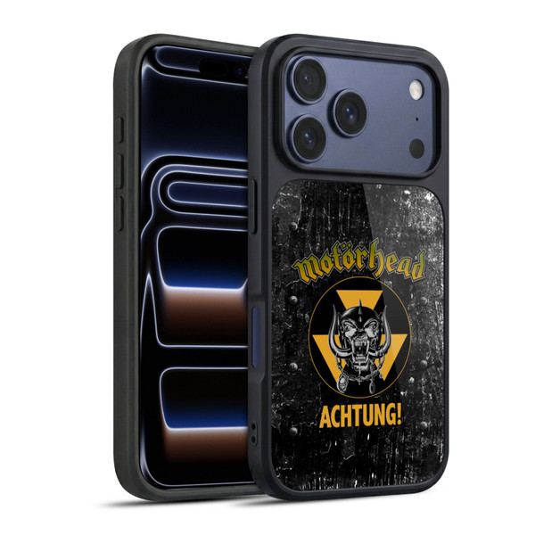Motorhead Logo Achtung! Gel Armour Case For Apple iPhone 17 Pro