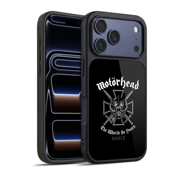 Motorhead Logo The World Is Yours Gel Armour Case For Apple iPhone 17 Pro