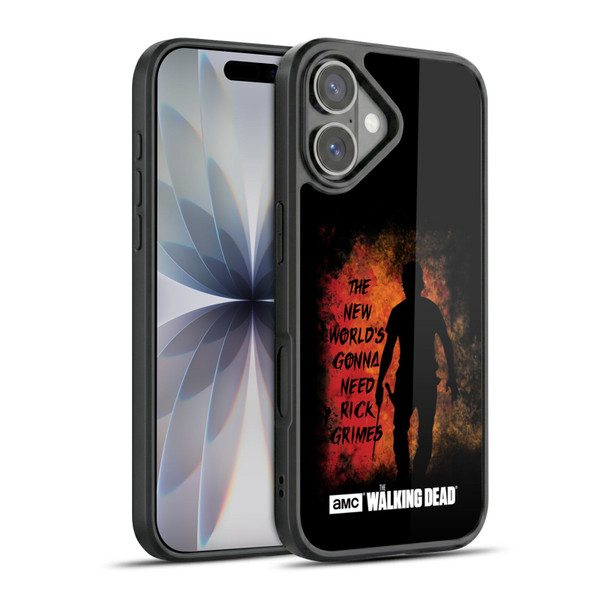 AMC The Walking Dead Typography Gonna Need Rick Gel Armour Case For Apple iPhone 17