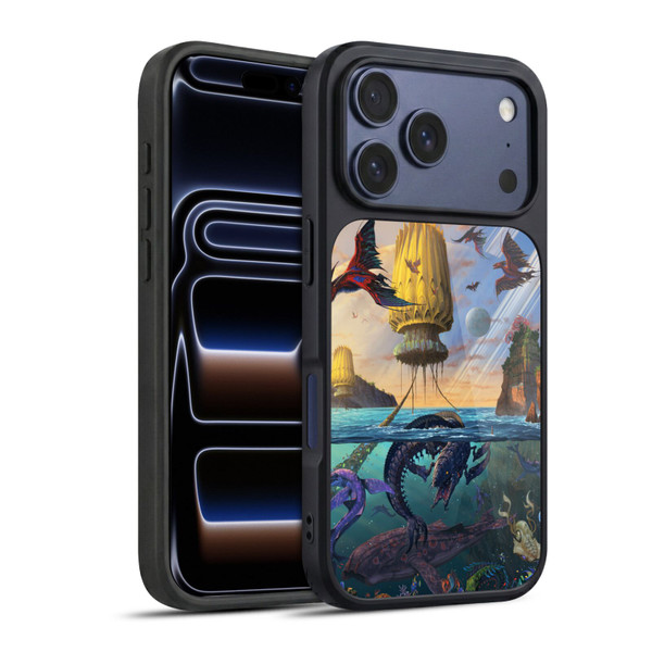 Vincent Hie Key Art Alien World Gel Armour Case For Apple iPhone 17 Pro