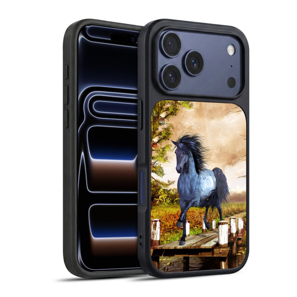 Simone Gatterwe Horses On The Lake Gel Armour Case For Apple iPhone 17 Pro