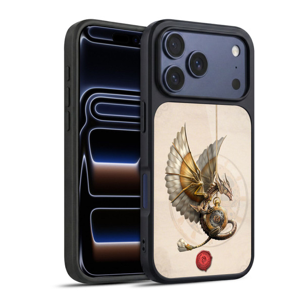Anne Stokes Steampunk Clockwork Dragon Gel Armour Case For Apple iPhone 17 Pro