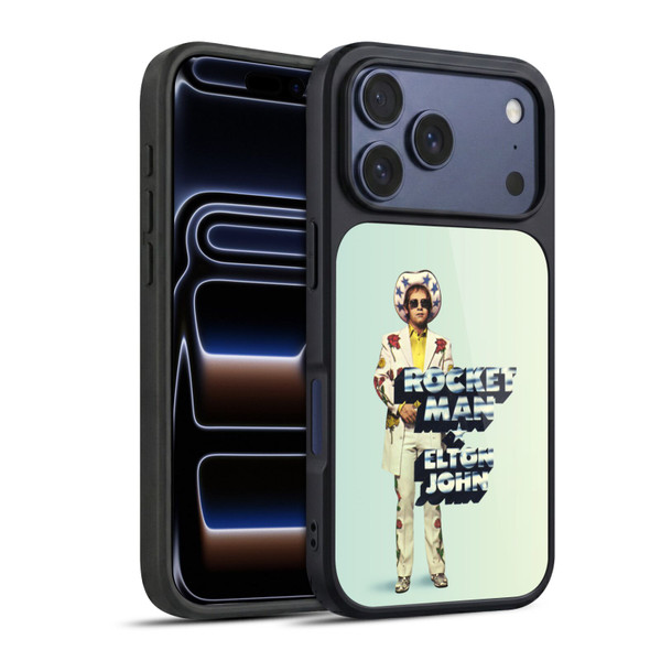 Elton John Artwork Rocket Man Single Gel Armour Case For Apple iPhone 17 Pro