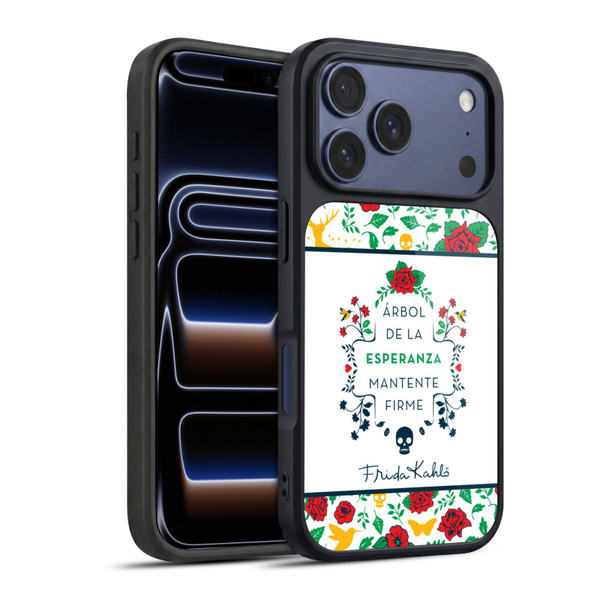 Frida Kahlo Icons Typography Gel Armour Case For Apple iPhone 17 Pro