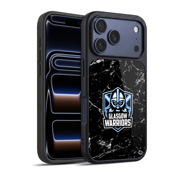 Glasgow Warriors Logo 2 Marble Gel Armour Case For Apple iPhone 17 Pro