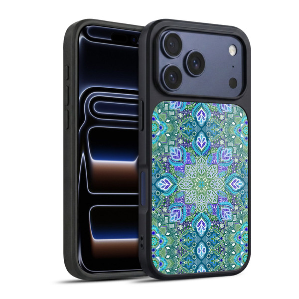 Micklyn Le Feuvre Mandala Peacock Summer Gel Armour Case For Apple iPhone 17 Pro