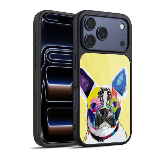 Michel Keck Dogs 4 Boston Terrier Gel Armour Case For Apple iPhone 17 Pro