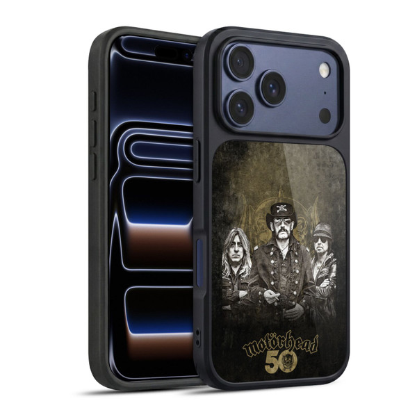 Motorhead 50th Anniversary Group Gel Armour Case For Apple iPhone 17 Pro