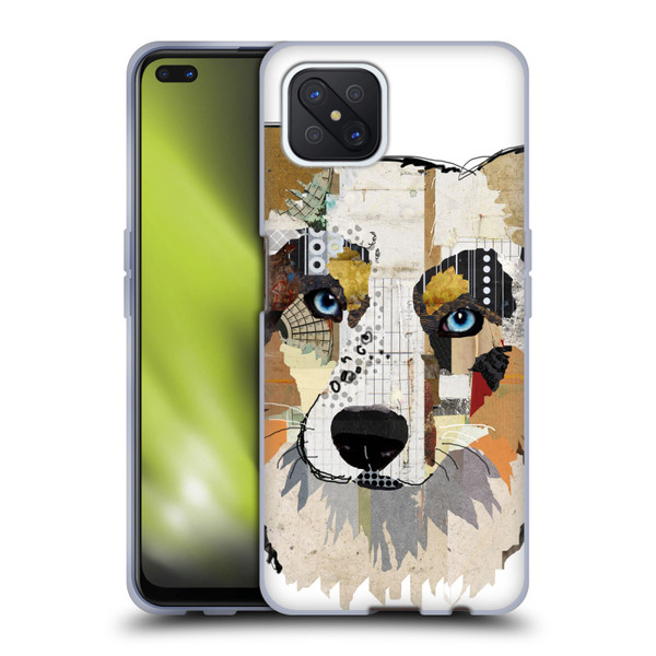 Michel Keck Dogs 3 Australian Shepherd Soft Gel Case for OPPO Reno4 Z 5G