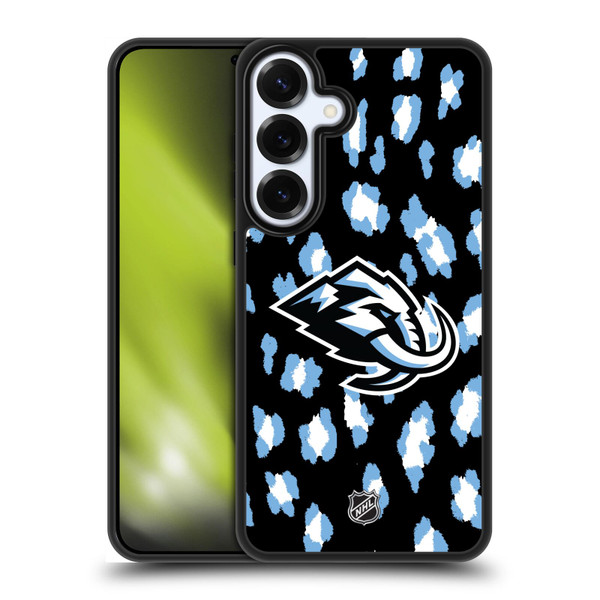 NHL Utah Mammoth Leopard Pattern Gel Armour Case For Samsung Galaxy S25+