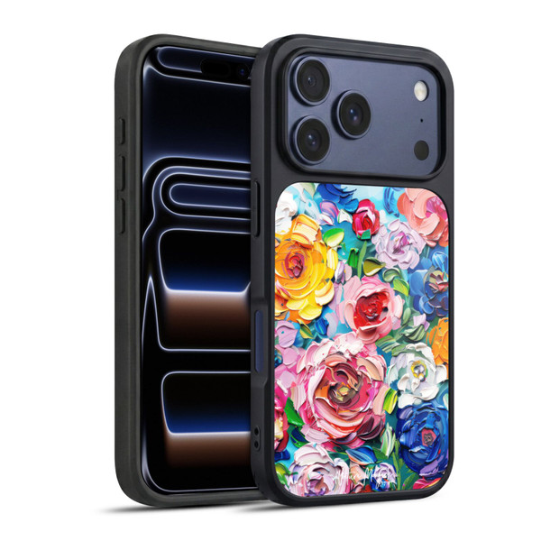 Nature Magick Paint Blobs Bloom Gel Armour Case For Apple iPhone 17 Pro