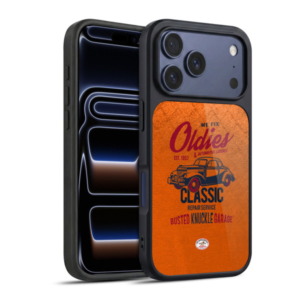 Busted Knuckle Garage Graphics Classic Gel Armour Case For Apple iPhone 17 Pro