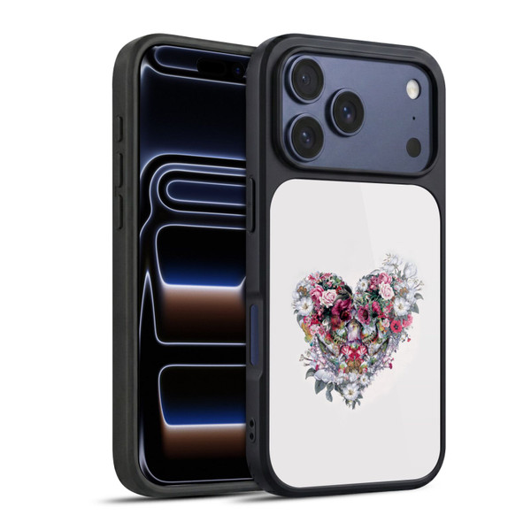 Riza Peker Skulls 9 Love Forever Gel Armour Case For Apple iPhone 17 Pro