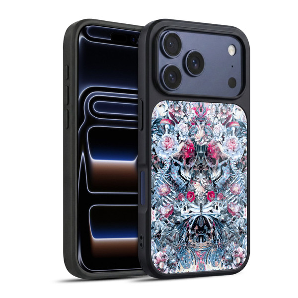 Riza Peker Skulls 9 Twin Skull Gel Armour Case For Apple iPhone 17 Pro