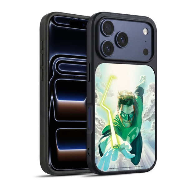 Green Lantern DC Comics Comic Book Covers Flight Gel Armour Case For Apple iPhone 17 Pro