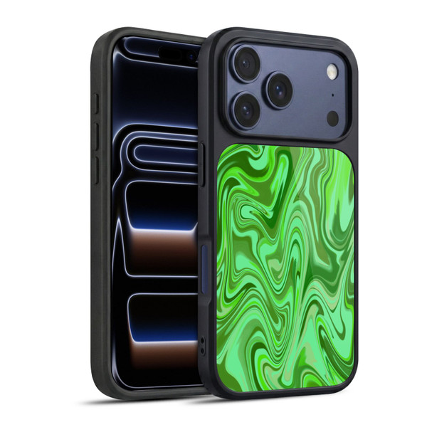 Suzan Lind Marble Light Green Gel Armour Case For Apple iPhone 17 Pro