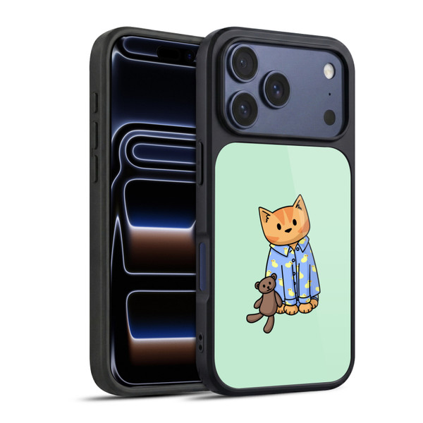 Beth Wilson Doodle Cats 2 Bedtime Pyjama Gel Armour Case For Apple iPhone 17 Pro